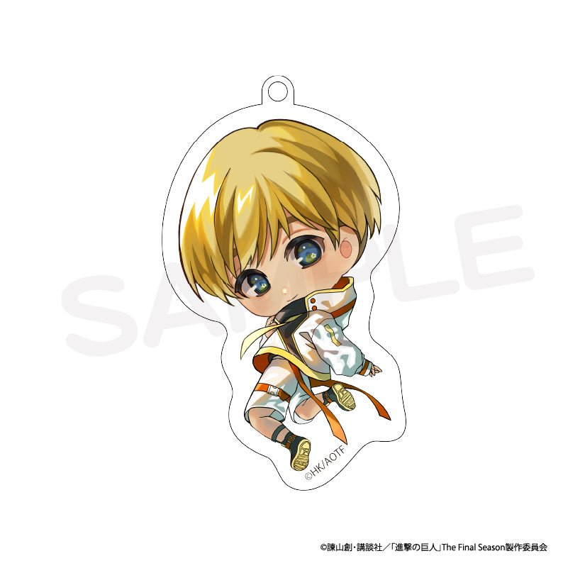 【未開封品】 進撃の巨人 WITSTUDIO アルミン アクリルキーホルダー 進撃の巨人 Season3 WIT STUDIO トレーディングアクリルキーホルダー