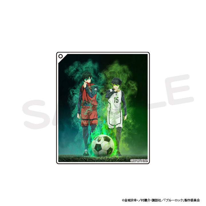 ブルーロック　idキャンペーン　五角形ペアキーホルダー　潔世一　糸師凛 Amazon.co.jp: ブルーロック 潔世一 糸師凛 五角形 ペア